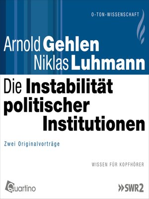 cover image of Die Instabilität politischer Institutionen